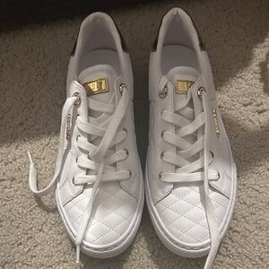 Guess White Quilted Sneakers - NWT